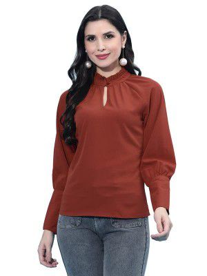 SIRIL Women's Summer Cool Digital Printed Regular Fit Top