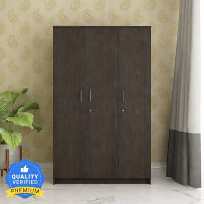 SIVOM Grover Multipurpose 3 Door Wardrobe / Spacious Shelves 