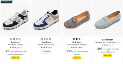 Sixth Street Men's Casual Sneakers Upto 90% Off