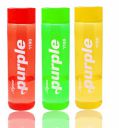 Sjeware Aqua Purple Plastic Water Bottle 1 Litre | Pack of 3 pcs...