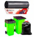 Sjeware Garbage Bag 24*32 Large 90 Bags (6 Roll), Dustbin Trash Bag, Biodegradable...