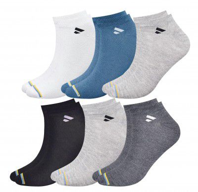 SJeware Men and Women Solid Ankle Length Socks (Pack of 6)