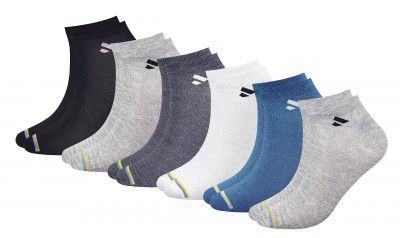 SJeware Men and Women Solid Ankle Socks (Pack of 6)