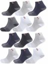 SJeware Poly Cotton 12 Pairs Stripped Ultra Soft Ankle Ankle Length Socks For Men & Women, Multicolor, Pack Of 12, Free Size,101 (Multicolour)...