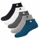 SJeware Unisex Cotton Men And Women Solid Ankle Length Socks (Pack Of 5) Sjw-2013, Assorted...