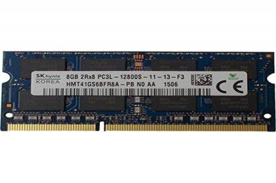 Sk Hynix 8GB Memory Module with 204-Pin SODIMM DDR3 PC3L-12800 1600MHz