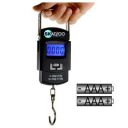 SKADIOO Weight Machine | Luggage Bag Weight Scale | Digital Weight Machine | Kitchen Weighing Scale | Electronic Portable Fishing Hook Type Digital LED Screen weighing scale 50 kg (Black)...