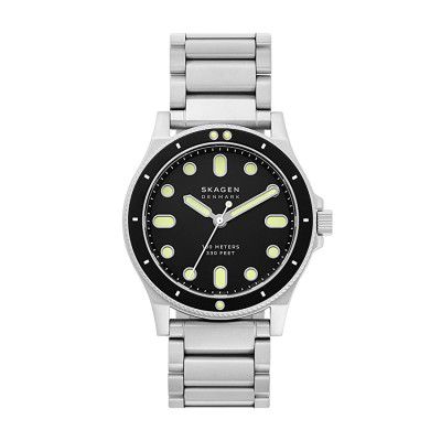 Skagen Analog Black Dial Mens Watch-SKW6666