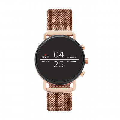 Skagen Falster Digital Black Dial Mens Watch-SKT5103