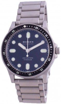 Skagen Fisk Analog Black Dial Mens Watch-SKW6671