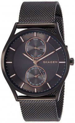 Skagen Holst Analog Grey Dial Mens Watch-SKW6180I