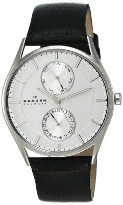 Skagen Holst Analog Silver Dial Mens Watch-SKW6065