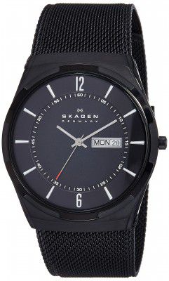 Skagen Melbye Analog Black Dial Mens Watch-SKW6006I