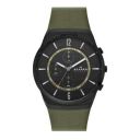 Skagen Mens 42 mm Melbye Black Dial Leather Chronograph Watch - SKW6801...