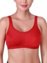 SKDREAMS Women Sports Non Padded Bra (Maroon)...