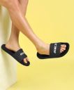 Skechers Men Slides (Black , 6)...