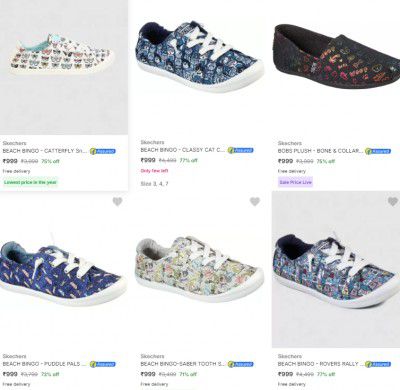 Skechers Women's Shoes at Minimum 70% off | Starts @999