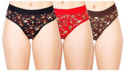 SKINFEEL  Pack of 3 Women Hipster Multicolor Panty