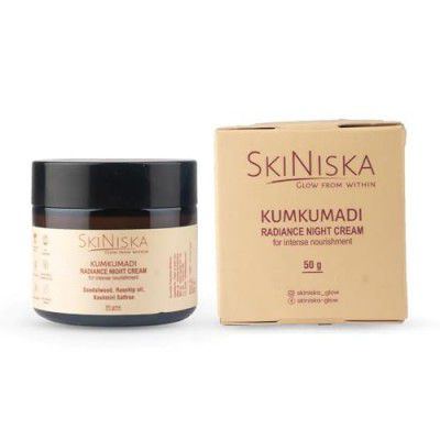 SkiNiska Kumkumadi Radiance Cream For Intense Nourishment - 50g
