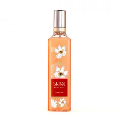 SKINN by Titan Citrus Zest Long-lasting Body Mist for Her/Women - 230 mL Body Mist for Women