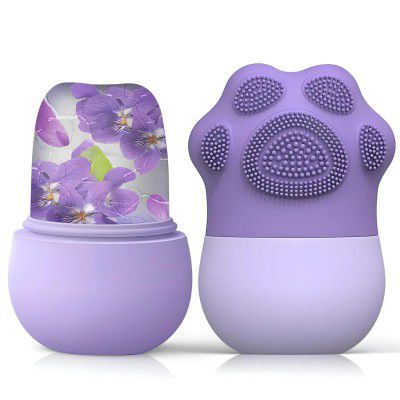 SkinSide Ice Roller for Face with Scrubber | Ice Roller for Face