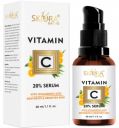 Skiura Nature 20% Vitamin C Serum with Hyaluronic Acid, Retinol and Vitamin E - 30ML...