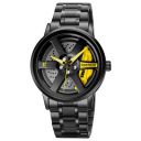 SKMEI Men's Watch New Wheels Rolling Creative Fashion Che Youhui League Fans Butterfly Double Snap Gift Wristwatch - 1787...