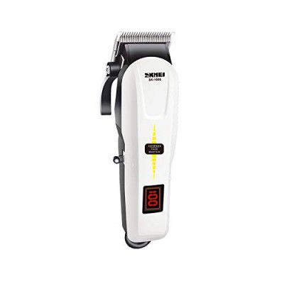 SKMEI Professional 5-Star Rechargeable Hair Cipper Electric Shaving Machine Razor Barber Cutting Beard Trimmer Haircut Set Cordless Low Voice LED Display