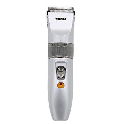 SKMEI SK-27C Rechargeable Professional Beard Trimmer for Men and Women (Silver)