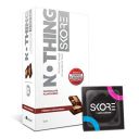 Skore Nothing Thinnest Condoms | Chocolate Flavored With Disposal Pouches | Pack of 1 | 10's each...