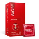 Skore Notout | Climax Delay Condoms | 1500+ Dots | Coloured | - 10 Pieces | Pack of 1...