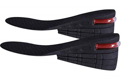 Skudgear 4 Layer Height Increasing Insoles - 1 pair| Elevator Increased Insoles Shoe Lifts | Adjustable Breathable Insoles | Breathable | Antimicrobial Cushion Pads | Heel Lift Shoe Pads | For Men And