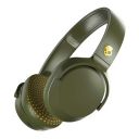 Skullcandy Riff Wireless On-Ear Headphone with Mic (Moss/Olive/Yellow)...