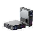 SKULLSAINTS Agni Mini PC – Vibrant LCD Screen, M.2 SSD, Mini Tower with RGB Lights, WiFi 6, 4K UHD, Dual LAN for Home and Office (13th Gen N150, 512, GB, 16, GB)...