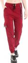 SKUs  Women Regular Fit Maroon Lycra Blend Trousers...