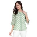 Sky Heights Women Green Top...