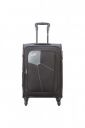 Skybag Rubik 57cm Polyester Softsided Cabin Luggage 4W Black Strolly...