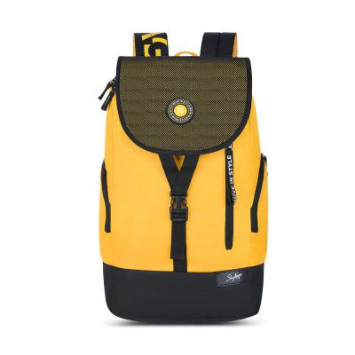 Skybags Grad Pro 03 Laptop Backpack Yellow -  25 Litre