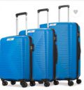 SKYBAGS Hard Body Set of 3 Luggage 8 Wheels - Pro Cabin+Medium+Large (55+66+76 cm)  - Blue...