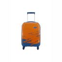 Skybags Horizon 55cm Polycarbonate Hardsided Cabin Luggage 4W Orange Dark Blue Strolley...