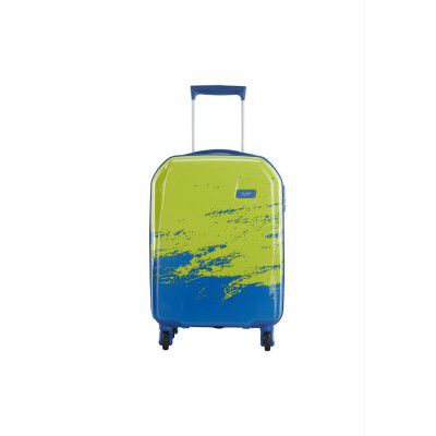 Skybags Horizon 55cm Polycarbonate Luggage 4W Green Blue Strolley