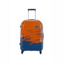 Skybags Horizon 67cm Polycarbonate Hardsided Medium Luggage 4W Orange Dark Blue Strolley...
