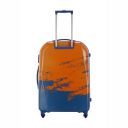 Skybags Horizon 75cm Polycarbonate Hardsided Large Luggage 4W Orange Dark Blue Strolley...