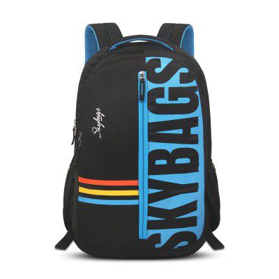 Skybags KREW 01 Laptop Backpack (H) Black