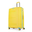 Skybags Large Paratrip Size Hard Luggage (79 Cm) | Polypropylene Luggage Trolley with 8 Spinner Wheels | Bumblebee...