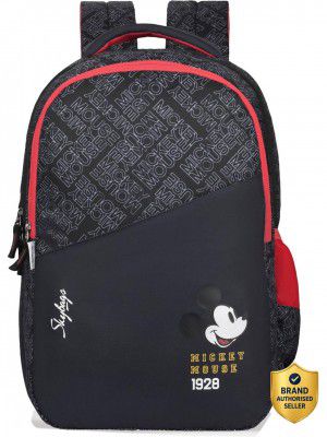 SKYBAGS Medium 30 L Backpack DISNEY MICKEY SCHOOL 01 (Black)