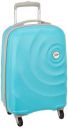 Skybags Mint 55 cms Small Cabin Polycarbonate Hardsided 4 Spinner Wheels Trolley Bag- Turquoise Blue...
