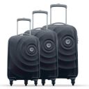 Skybags Mint Graphite Polycarbonate Hardsided Luggage Set of 3 Small, Medium & Large...