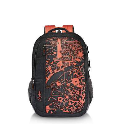 Skybags Nash 05 31 Ltrs Black Casual Backpack