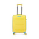 Skybags Paratrip Cabin Hardshell Luggage (55 Cm) | Polypropylene Luggage 4 Wheel Inline Trolley Bag with 8 Wheels | Bumblebee | Unisex, Small, Yellow...